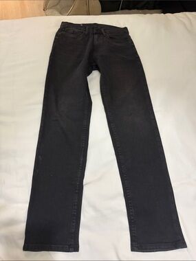 Zara woman Black Straight Jeans